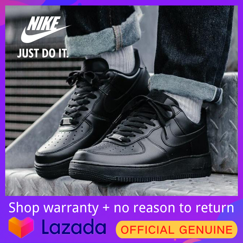 【Official genuine】NIKE AIR FORCE 1 AF1 Men's shoes Women's shoes sports shoes fashion Genuine Leather casual shoes Skateboard shoes running shoes 315122-001 Official store