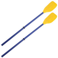 Plastic Boat Paddle ABS Plastic Paddle Oars Two Rubber Paddles for Canoe Lifeboat Leisure Using FIT586