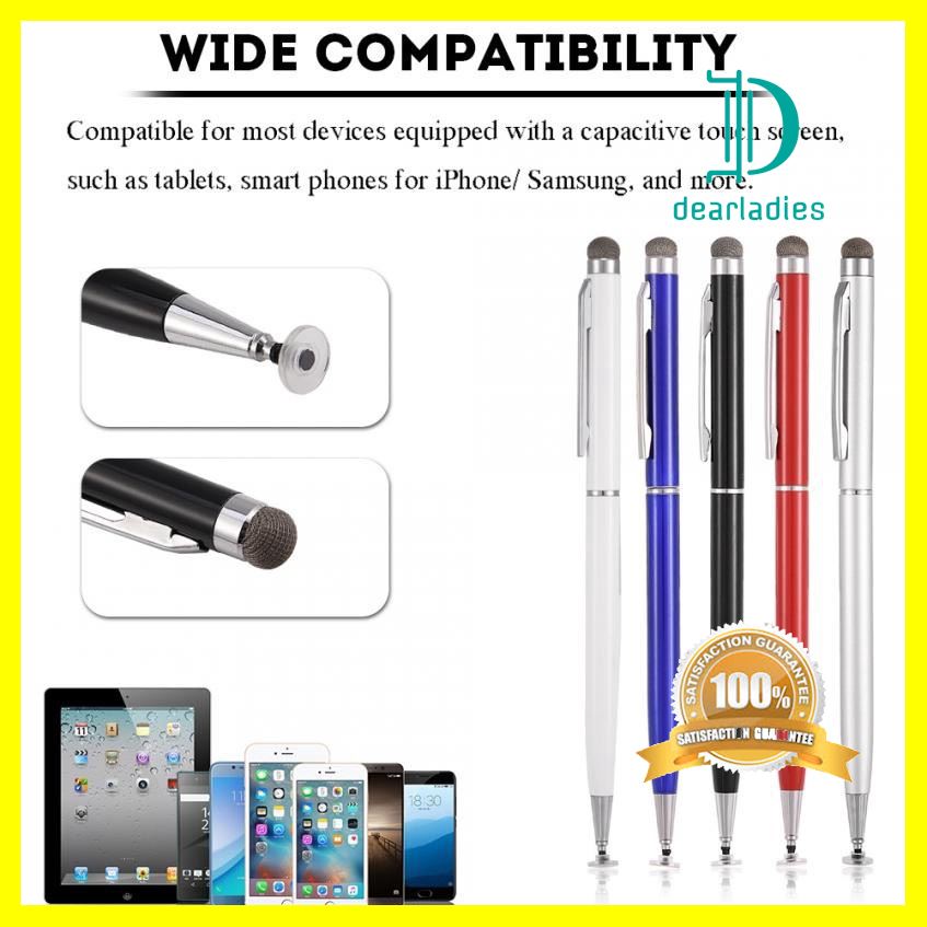 cool สุดๆ ☸ปากกาทัชสกรีน Stylus 2 in 1 ใช้ได้ทุกรุ่นระบบ Android และ ios จัดส่งฟรี