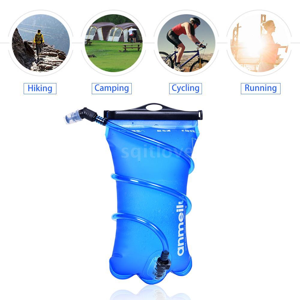Sqitlove 【HOT】 2 Liter Hydration Bladder Leak Proof Hydration Pack