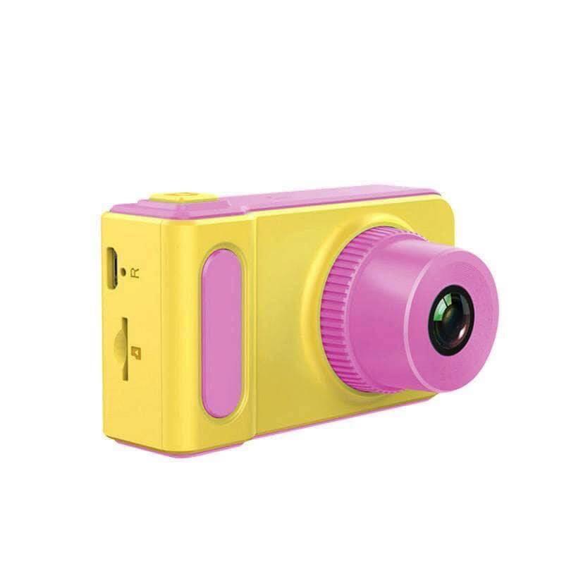 ​Kids castle กล้องถ่ายรูปเด็ก อัดวีดีโอได้ ถ่ายได้จริงหน้าจอกว้าง 2 นิ้ว สี เหลือง
