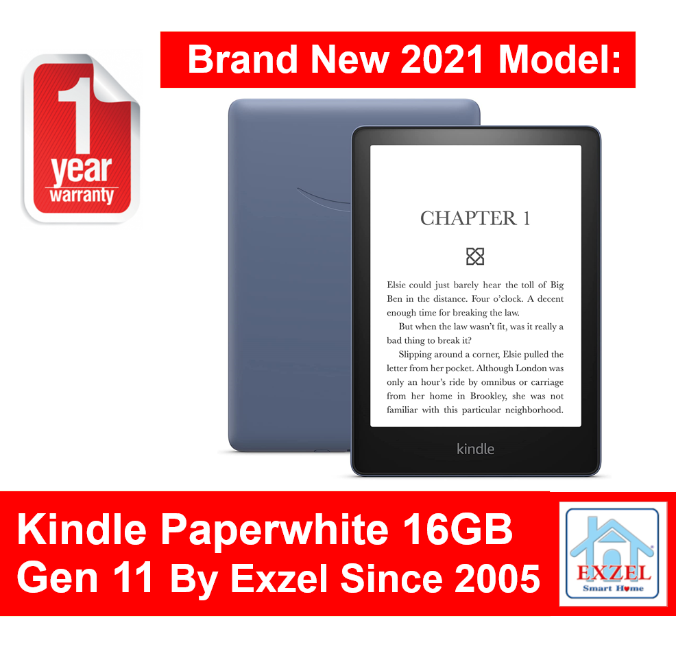 Amazon Kindle Paperwhite 13Month Warranty Gen 11 2021 Fast Ship in