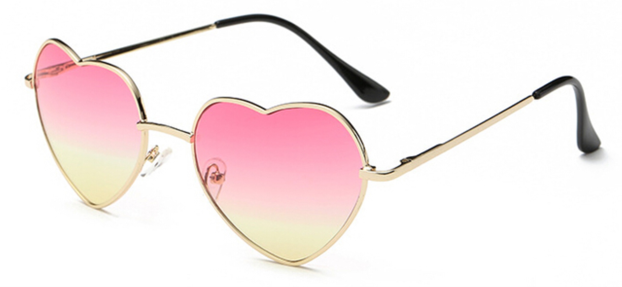 Heart cheap sunglasses metal