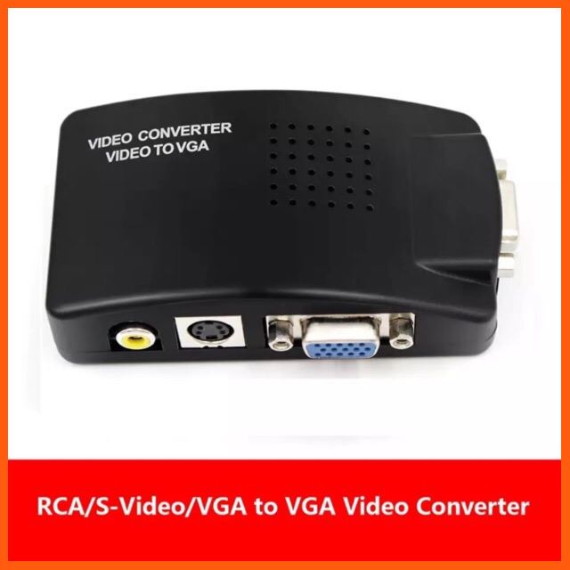 #ลดราคา AV TO VGA Converter VGA + S-Video คอมโพสิต RCA VGA OUT สำหรับ PC TO TV #ค้นหาเพิ่มเติม Converter Support USB HUB Expander Mini Wifi อะแดปเตอร์ Receptor ฮาร์ดดิสก์กล่องอลูมิเนียมอัลลอยด์ Video Splitter USB IDE sata SATA Port SSD Case