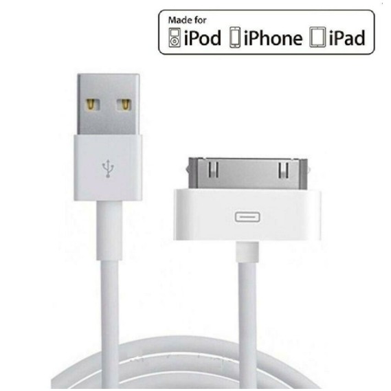 สายชาร์ท สายชาร์จ ไอโฟน iPhone 4 I4 iPad Lightning USB Charging Charger