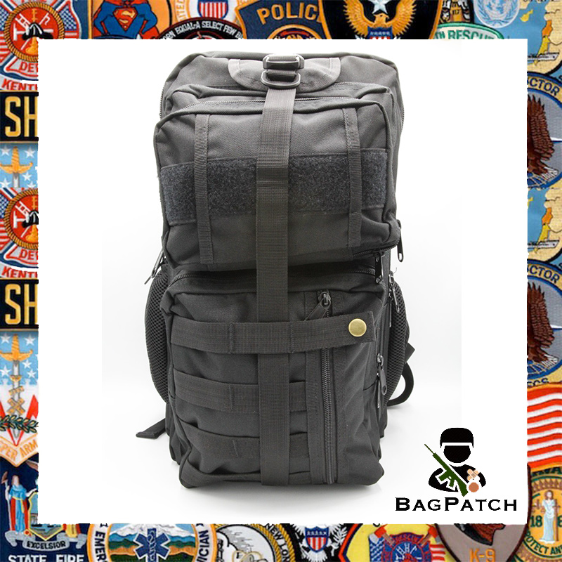 Bagpatch กระเป๋าเป้ รุ่น999 สีดำ อุปกรณ์อะไหล่ปีนบีบีกัน สำหรับเล่น กีฬาประเภทยิง ปืนแอร์ซอฟต์ บีบีกัน ปืนลมอัดแก๊ส ปืนแอร์ซอฟต์  #00000233