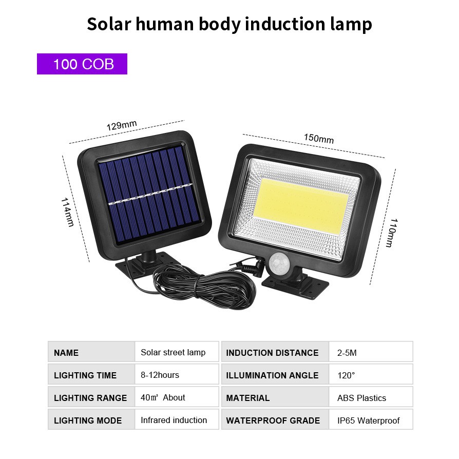 🚔ราคาพิเศษ+ส่งฟรี 💒ไฟพลังงานแสงอาทิตย์ ไฟ SOLAR LIGHT รุ่น GY SERIES ไฟติดผนัง ไฟฉุกเฉิน ไฟโซล่าร์เซลล์ SOLAR WALL LIGHT**LED 100 COB 💒 มีเก็บปลายทาง