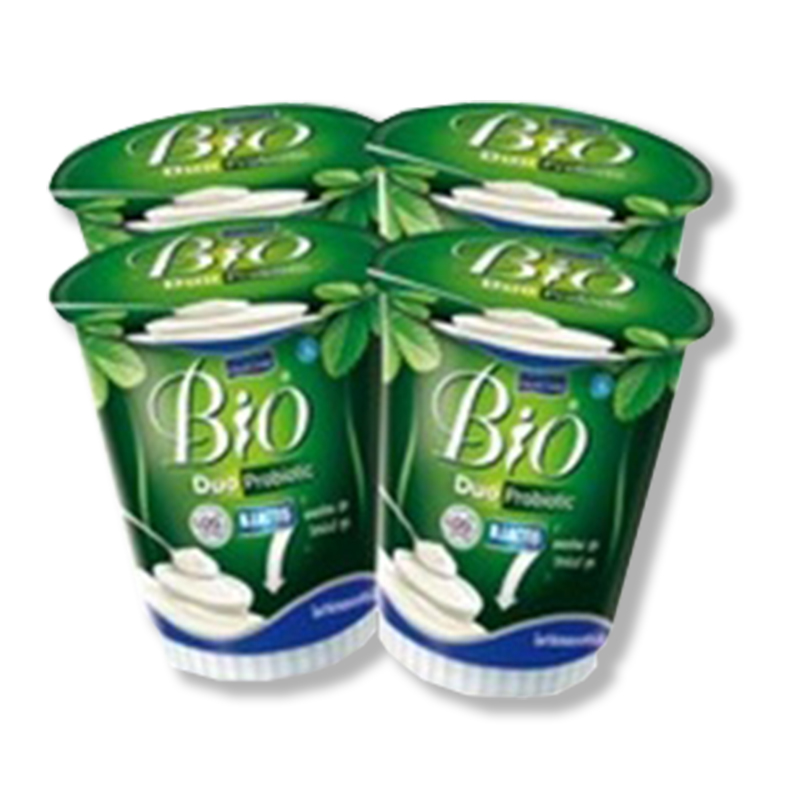 ดัชชี่ไบโอ โยเกิร์ต รสธรรมชาติ 135 กรัม x 4 ถ้วย/Dutchy Bio Yogurt Natural Flavor 135g x 4 Cups