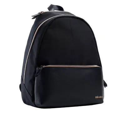 BEABA San Francisco backpack black/pink gold
