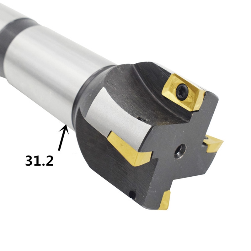mt4 bap400r 1604 Morse mtb4 Taper Shank cutters indexable milling