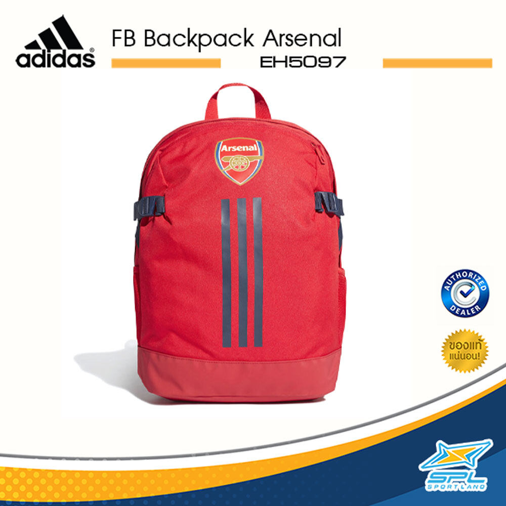 Adidas กระเป๋า กระเป๋าสะพายหลัง กระเป๋าเป้ กระเป่ากีฬา กระเป๋าอาร์เซนอล อาดิดาส Football Backpack Arsenal EH5097 (1000)