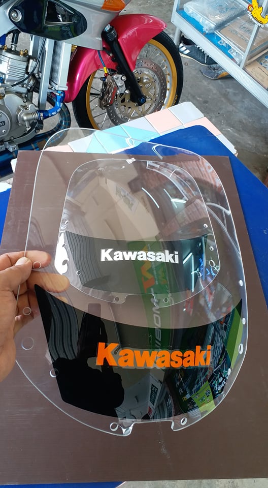 บังไมล์,ชิวหน้าแบบใส เซอร์ปิโก้ SS สติกเกอร์kawaสีส้ม (หากต้องการสติกเกอร์สีบรอน แจ้งในช่องแชต)