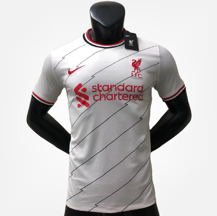 2021-22 เสื้อฟุตบอล Liverpool Fan Edition Away (LFC) คุณภาพสูง AAA