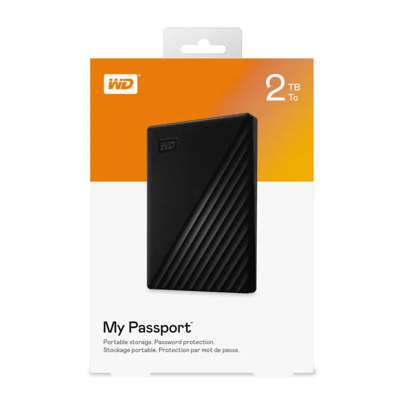 ภาพสินค้าWD My Passport 2TB, ฟรี กระเป๋ากันกระแทก (คละสี) USB 3.0, HDD 2.5 ( WDBYVG0020B-WESN ) ( ฮาร์ดดิสพกพา Harddisk Harddrive ) จากร้าน WD บน Lazada ภาพที่ 7