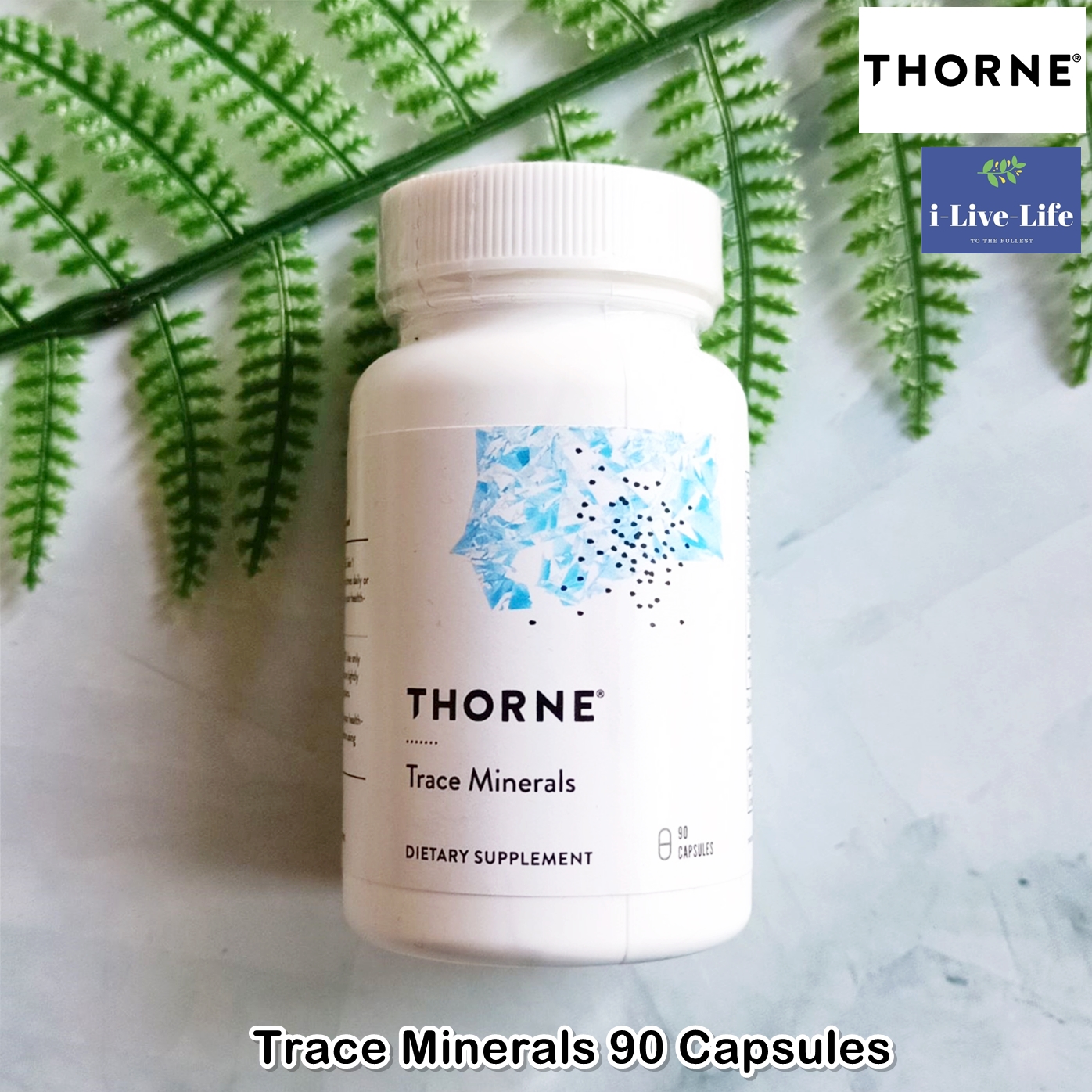 แร่ธาตุรวม Trace Minerals 90 Capsules - Thorne Research | Lazada.co.th