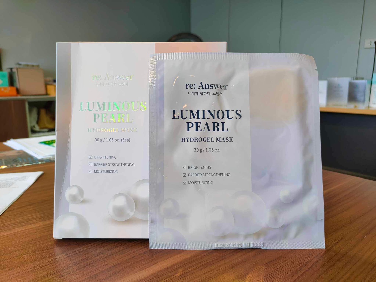 韓国パック re:Answer luminous pearl 韓国パック re:Answer luminous pearl 真珠パック 韓国