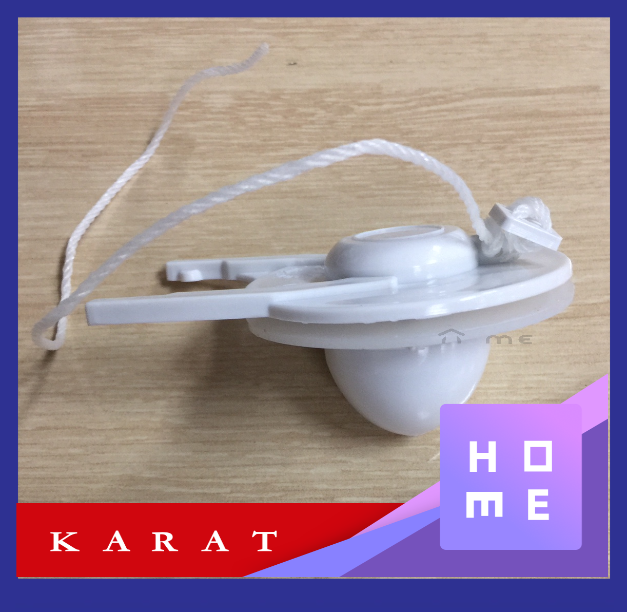 ชุดเปิดปิดน้ำออกกะรัต GS1085511(K722M) KARAT,FLAPPER VALVE Lazada.co.th
