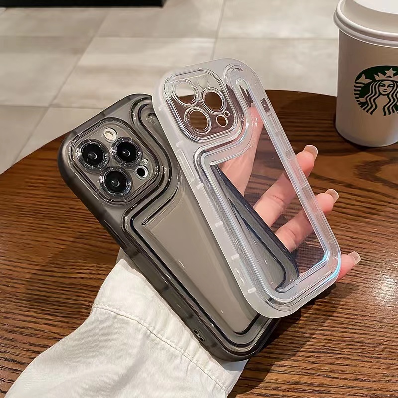 Ốp Điện Thoại TPU Mềm Nhám Trong Suốt Chống Sốc Cho IPhone 14 Pro Max 13 12 Pro Max 11 Pro Max XS Max 6 7 8 Plus Sự Bảo Vệ