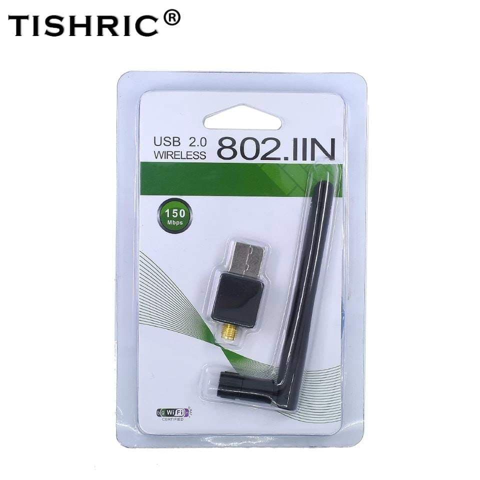 Wifi dongle การ์ดเครือข่ายไร้สาย 150 M การ์ดเครือข่ายไร้สาย WiFi ไร้สาย RTL8188 ชิป Wireless - N USB 2.0 Adapter ตัวรับสัญญาณ