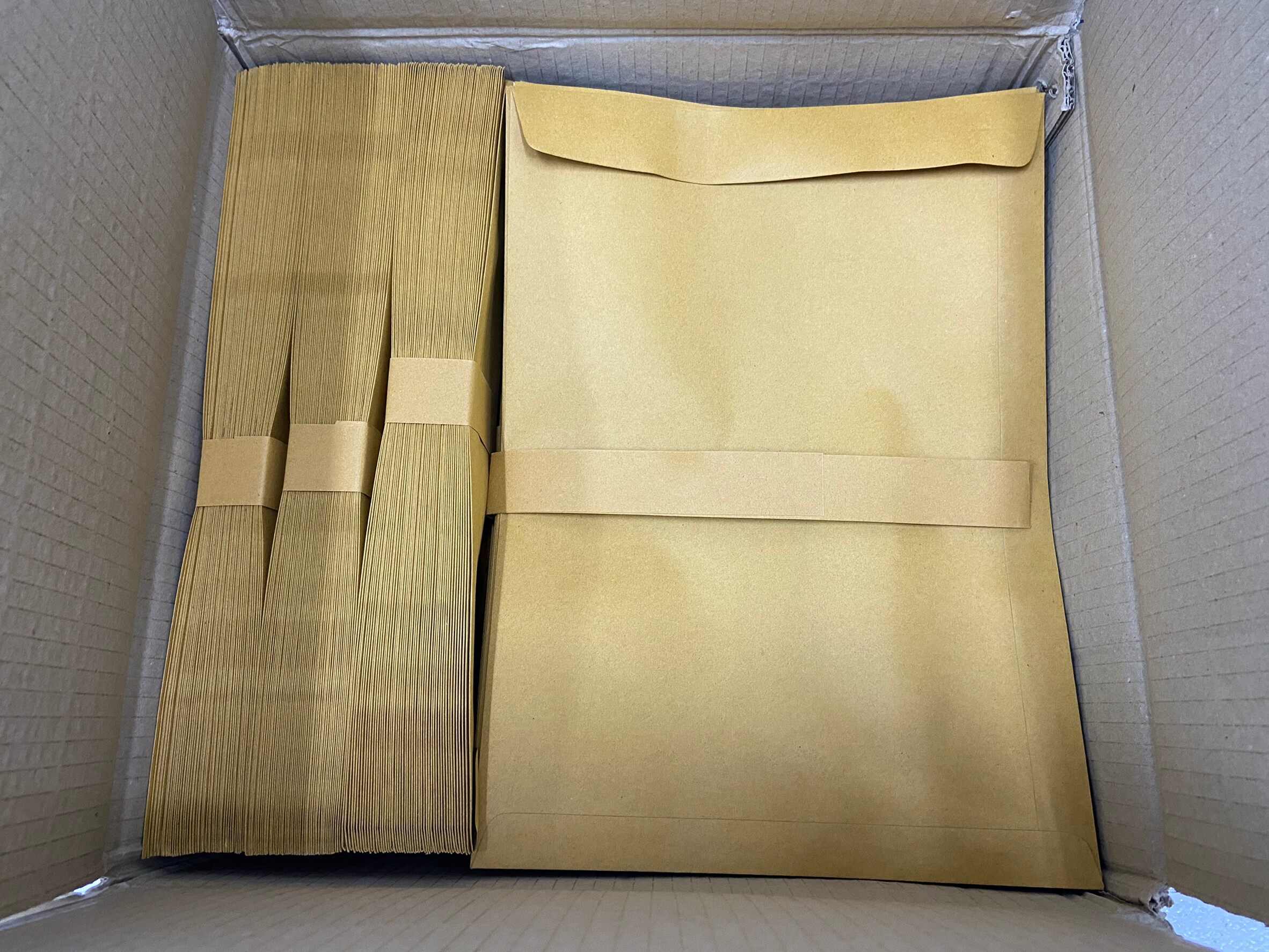 ซองเอกสาร KA 125 แกรม [50 ใบ ถูกสุดในไทย] ค่าส่ง 27บ ซองน้ำตาล ไม่จ่ายหน้า ซองกระดาษ ซองไปรษณีย์ Brown Paper Document Envelopes