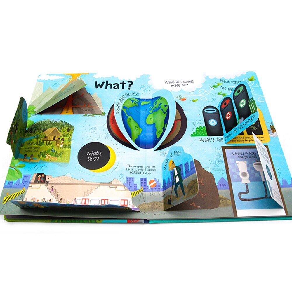 Usborne Book for Begginer Kids Toddler Lift The Flap Questions and ...