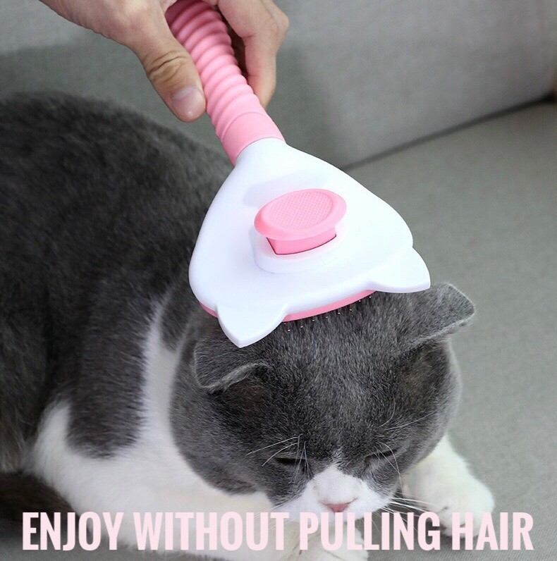 Brush comb cat fur brush comb wool cat brush comb brush massage storage ...