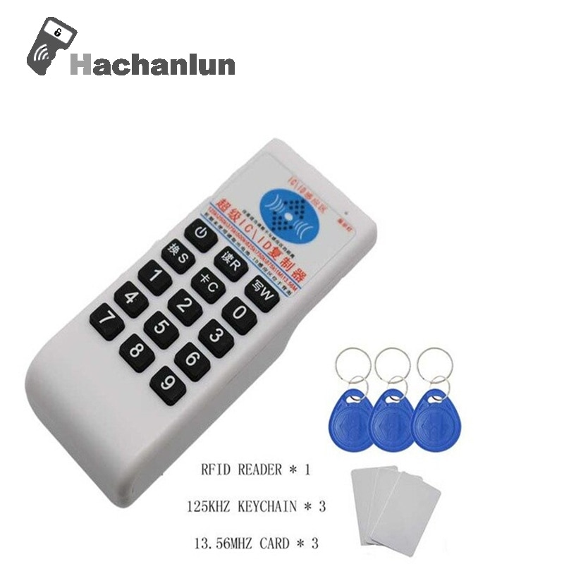RFID NFC Reader Writer Smart Chip Cloner Handheld 125Khz-13.56MHZ ...