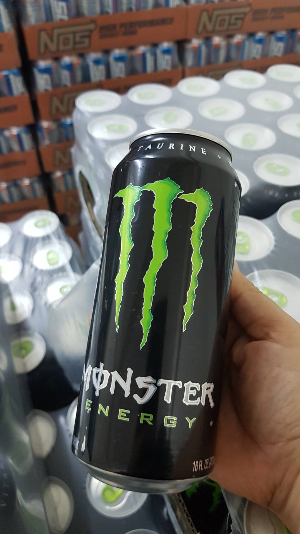 ??* Monster Energy Drink, Green, Original, 16fl oz. (473ml.) *เครื่องดื่มนำเข้าจาก USA*??