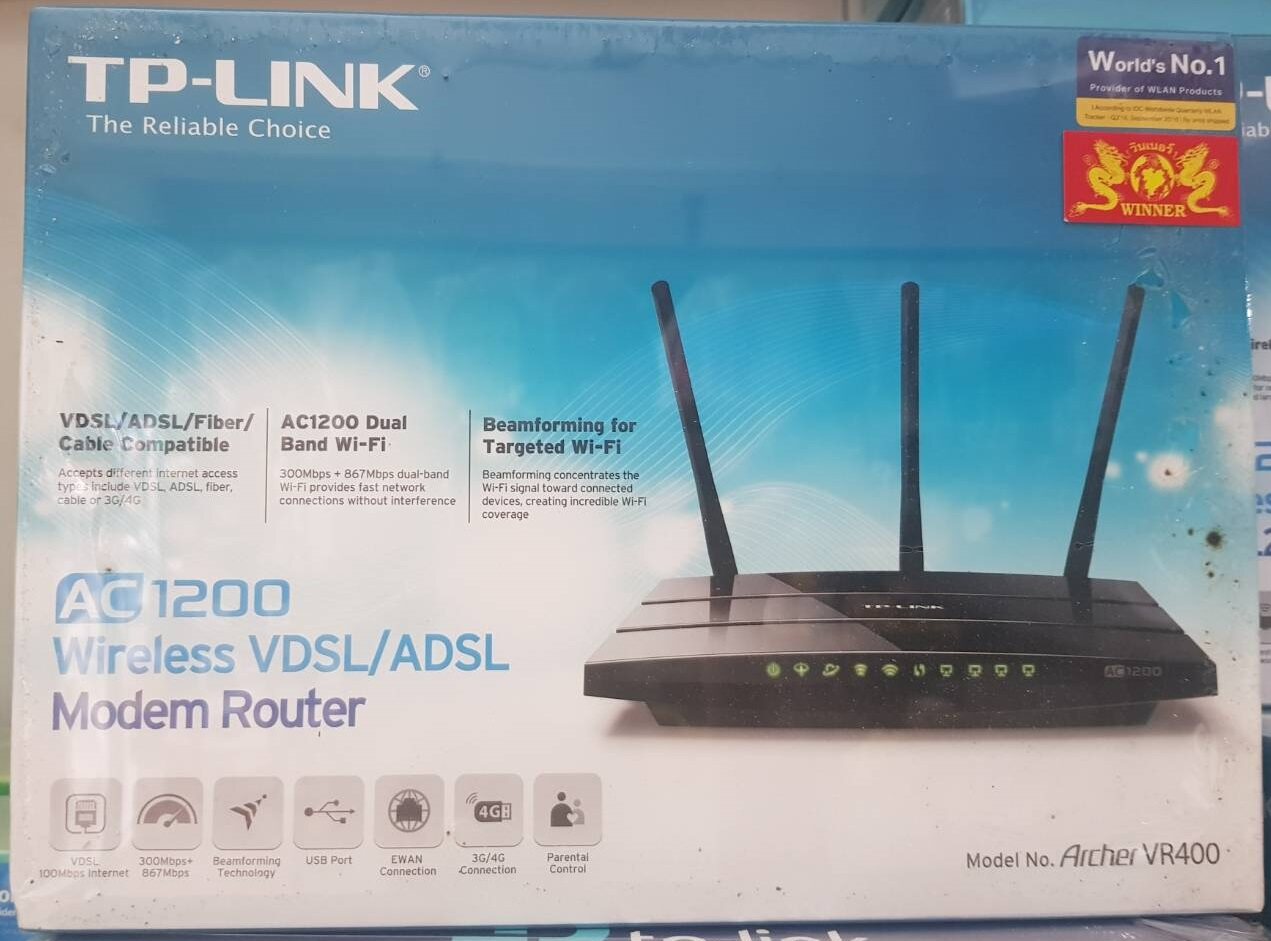 Modem Router VDSL/ADSL AC1200 (ARCHER-VR400)