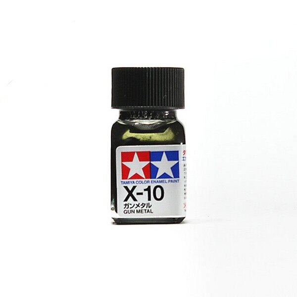 Tamiya Enamel Color 80010 X-10 GunMetal (Gloss Metallic) 45135095 ...