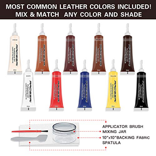 ARCSSAI Vinyl and Leather Repair Kit Restorer of Your Furniture, Car