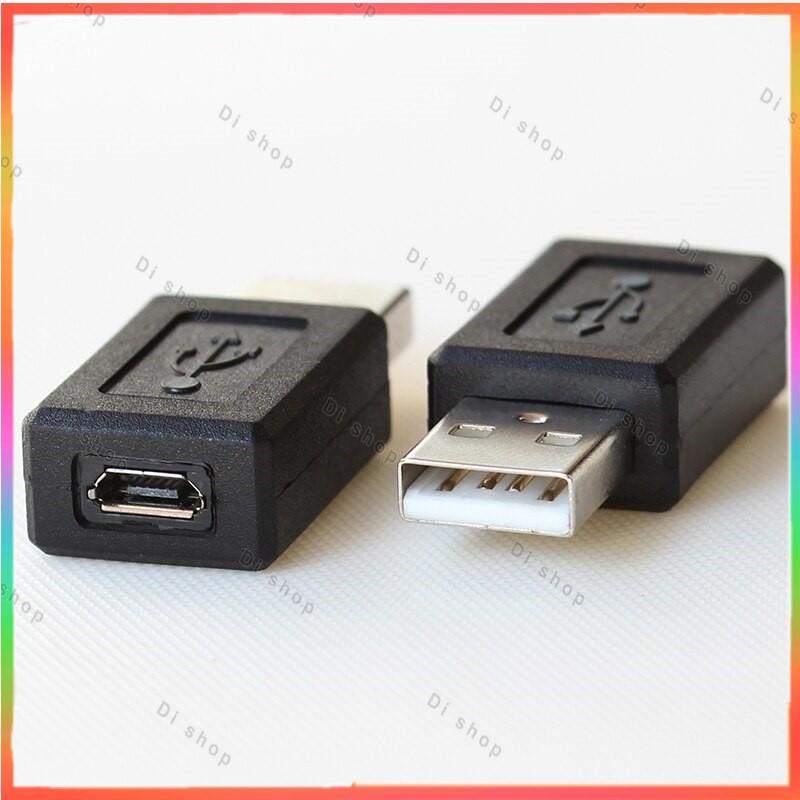 หัวแปลง อะแดปเตอร์แปลง จาก Micro USB ไปเป็น USB ( Micro USB Female to  USB Male Adapter )
