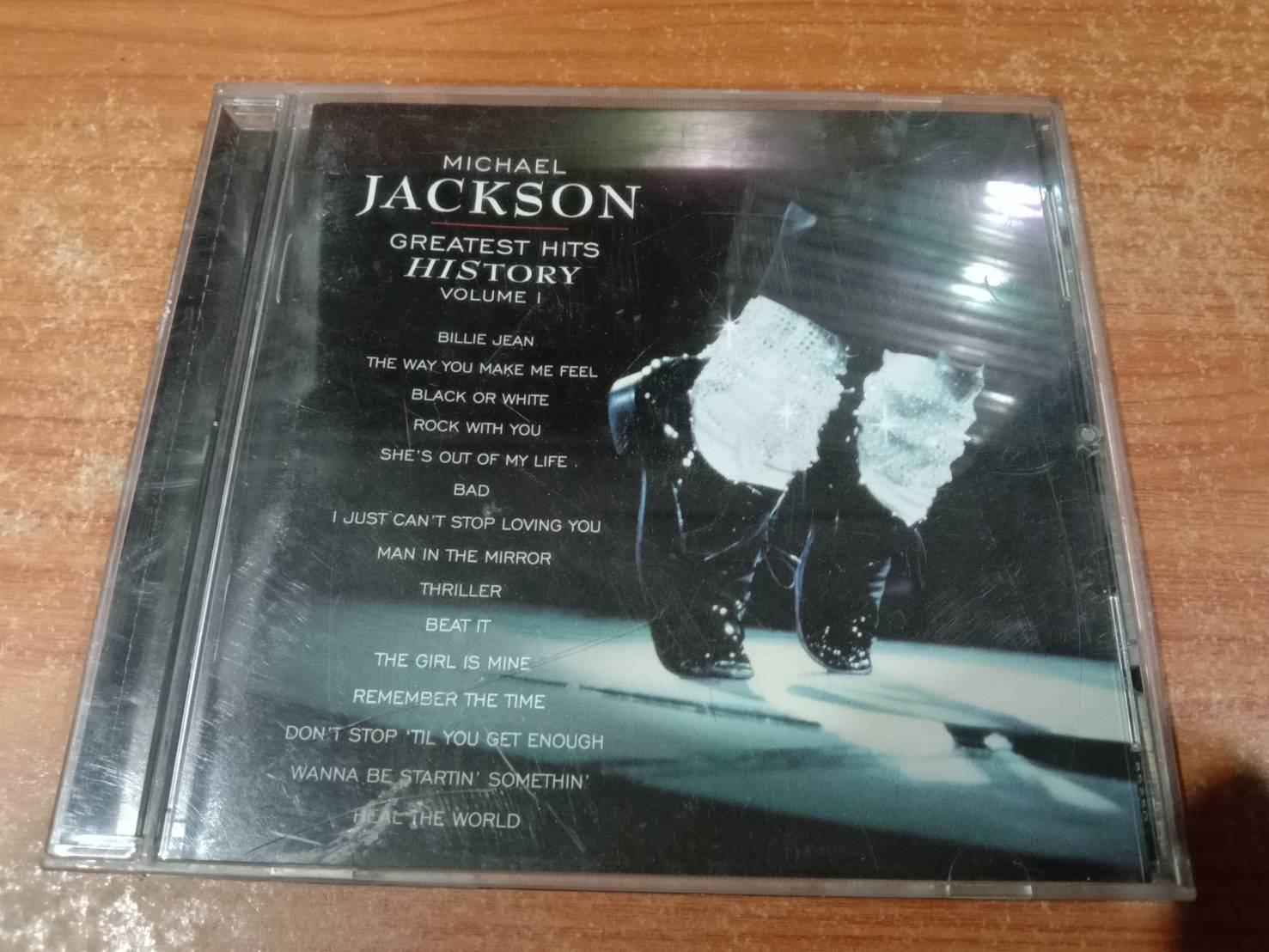 ซีดีเพลง CD ซีดีเพลงสากล Michael Lackson Greatest Hits Hitstory Volume 1***โปรดอ่านรายละเอียดก่อนทำการสั่งซื้อ****