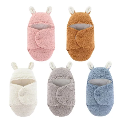 Soft Newborn Baby Wrap Blankets Baby Sleeping Bag Envelope For Newborn Sleepsack 100 Cotton Thicken Swaddle Blanket For Baby