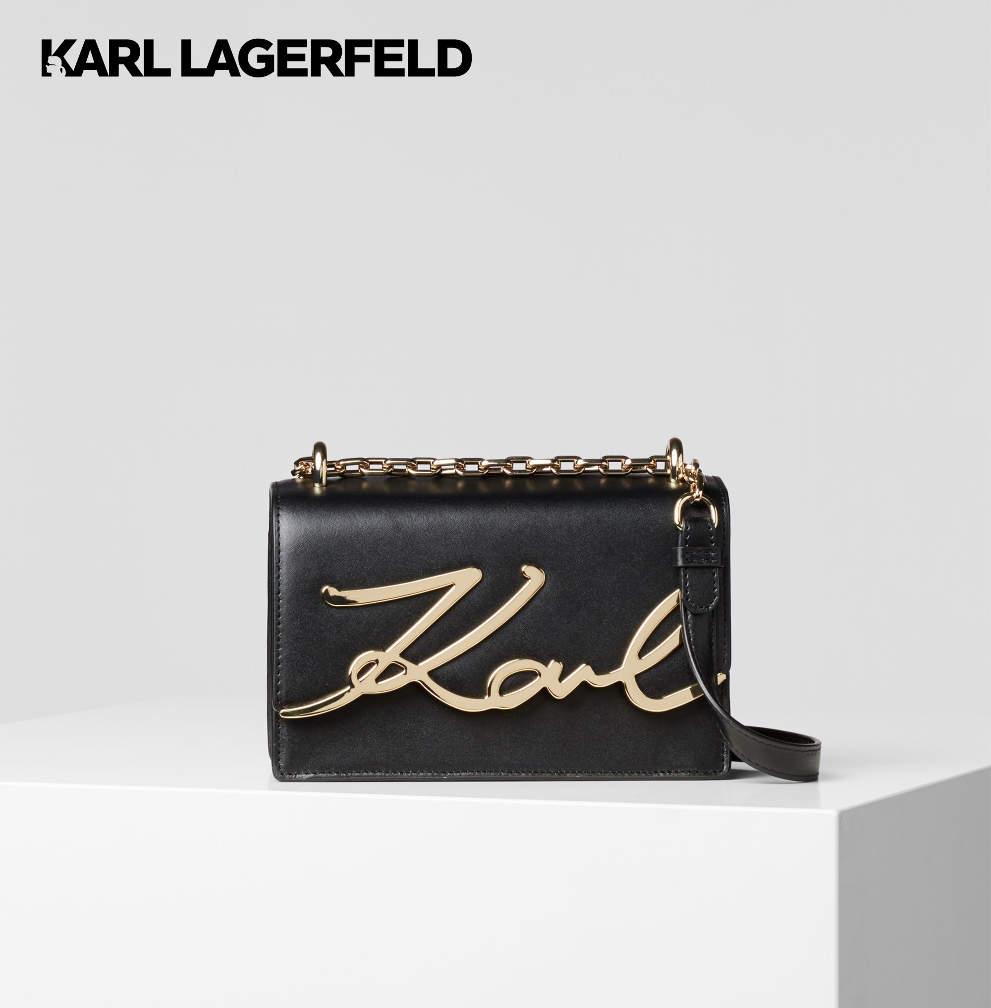 Karl Lagerfeld K/SIGNATURE SMALL SHOULDER BAG กระเป๋าสะพาย Lazada.co.th