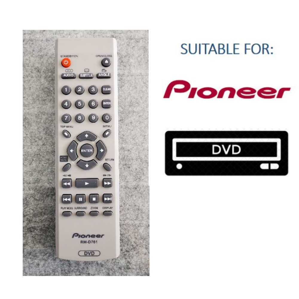PIONEER DVD PLAYER UNIVERSAL REMOTE CONTROL REPLACEMENT Lazada.co.th