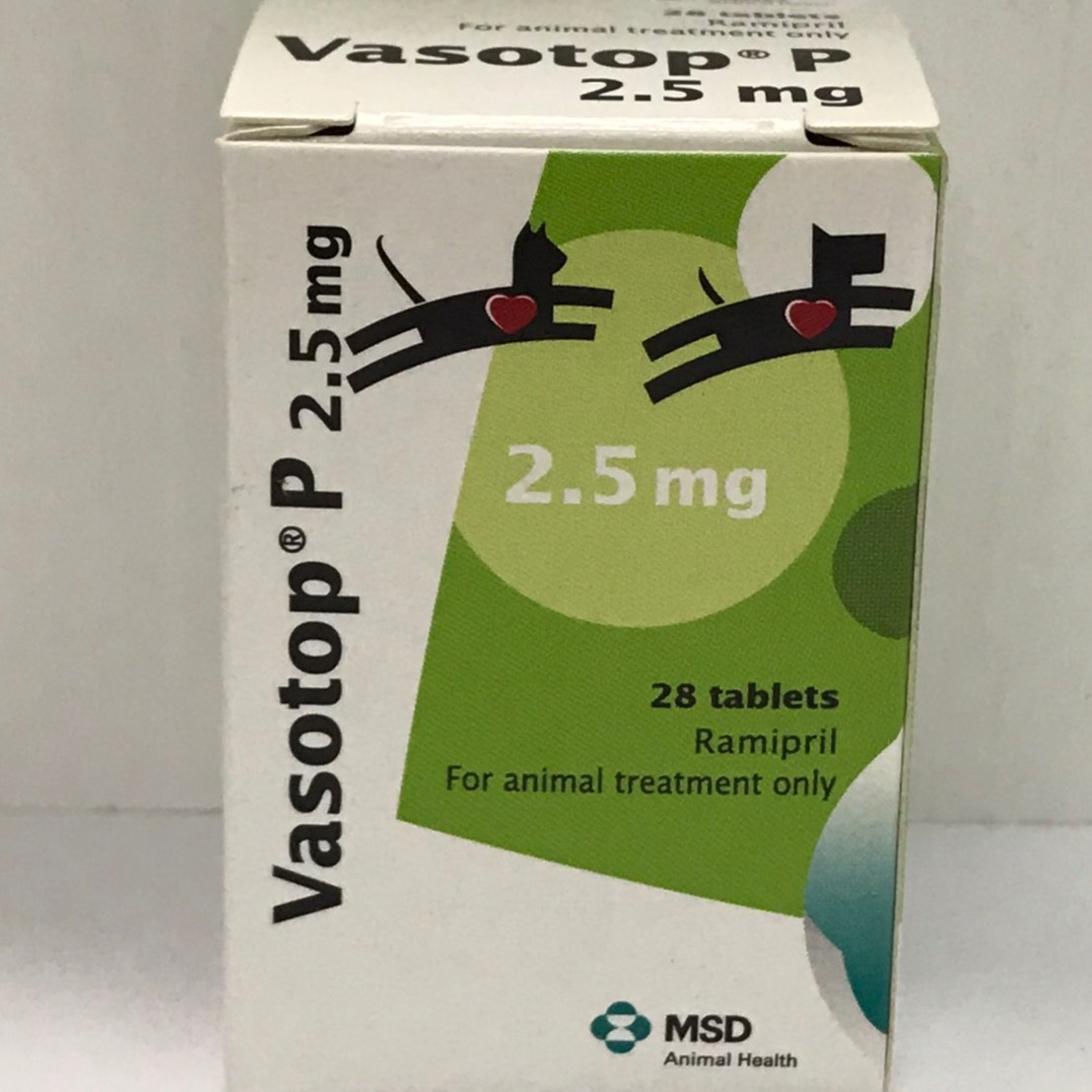 รีวิว พร้อมส่ง !! Vasotop 2.5 mg ควบคุมอาการโรคหัวใจ ในสุนัขและแมว ...