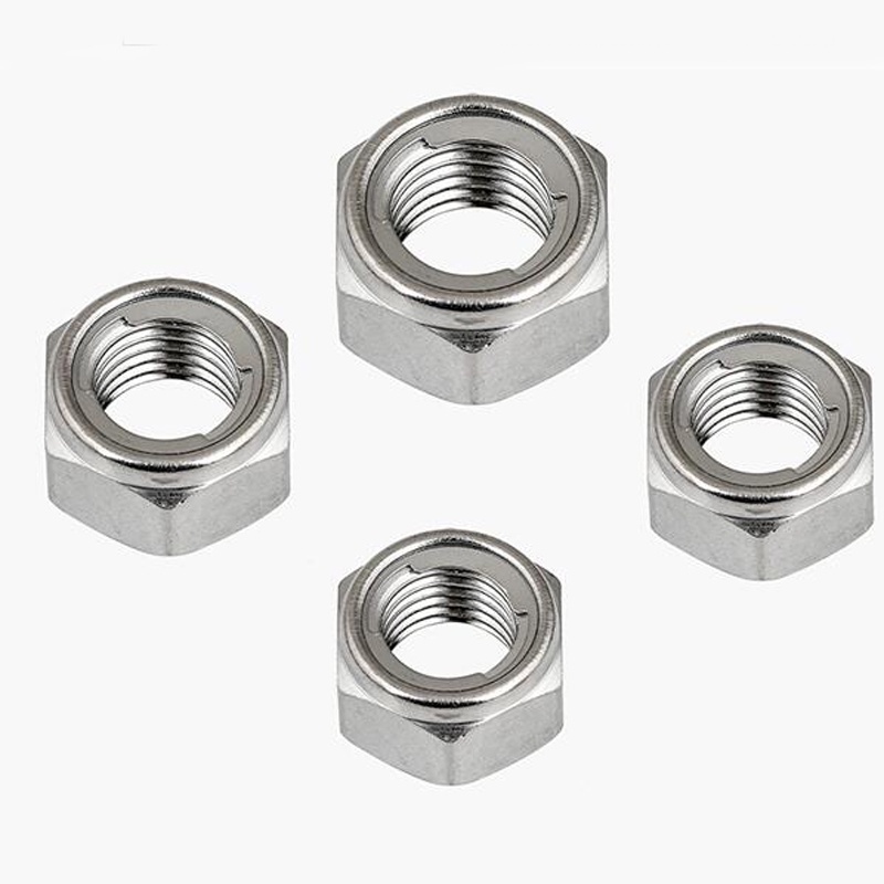 316 Stainless Steel Metal Lock Nut All Metal Selflocking Nut Locking