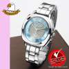 AMERICA EAGLE นาฬิกาข้อมือผู้หญิง สายสแตนเลส รุ่น AE003L - Silver/ฺBlue sky : image AMERICA EAGLE นาฬิกาข้อมือผู้หญิง สายสแตนเลส รุ่น AE003L - Silver/ฺBlue sky