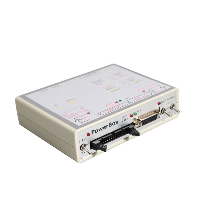 New Power Box J-TAG for FLASH Via J2534 Works for FLASH ECU-Soft OBD ECU Programmer Power BOX