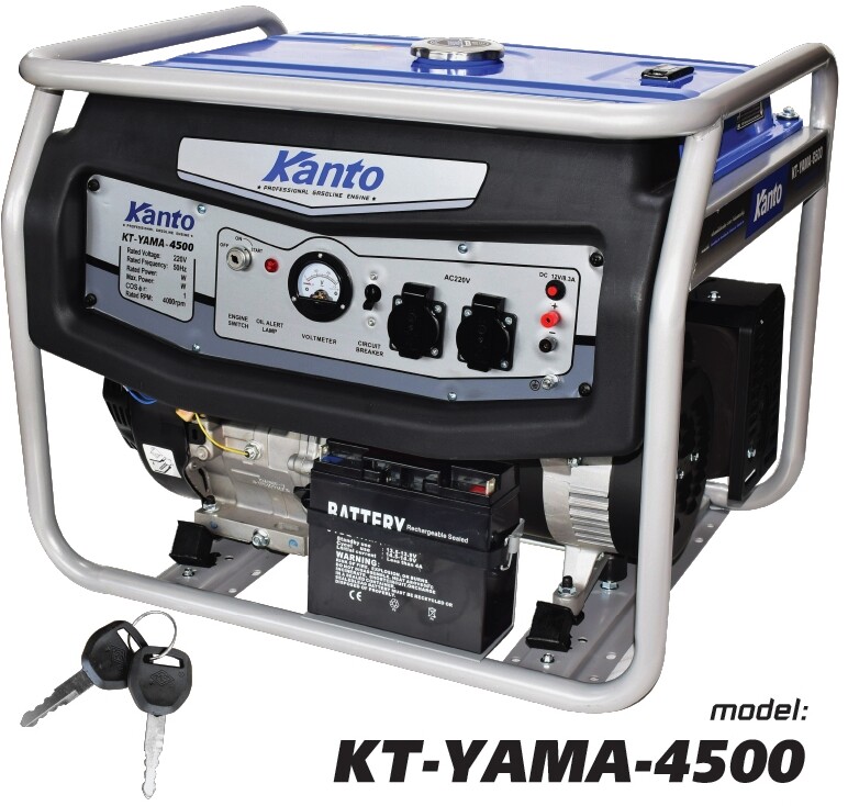 เครื่องสำรองไฟ เครื่องปั่นไฟเบนซิน 4 จังหวะ Kanto รุ่น KT-YAMA-4500