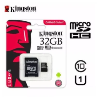 เมมโมรี่การ์ด Kingston Micro SDcard Memory Card 32GB-512GB กล้อง/ โทรศัพท์มือถือ/แท็บแล็ต (เทียบแท้)