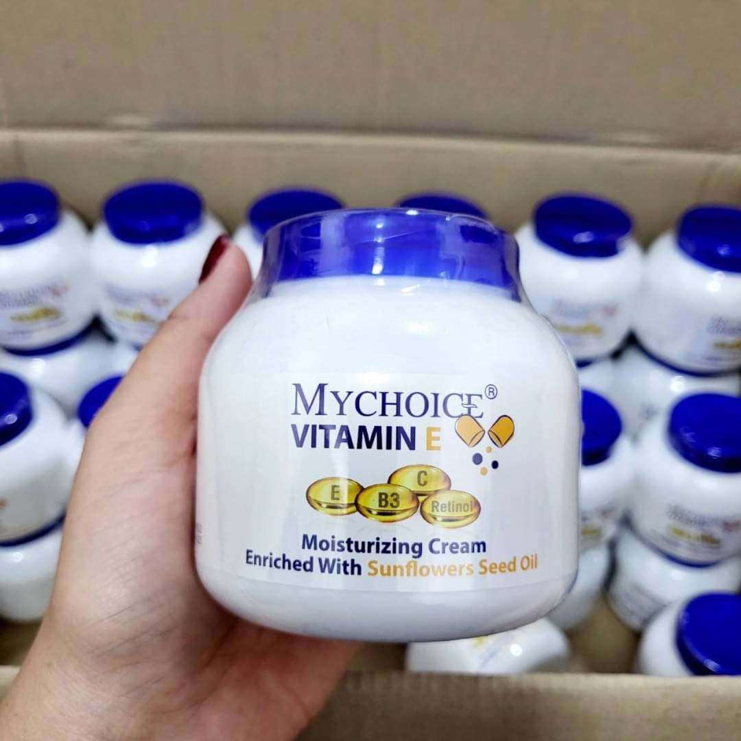Mychoice Vitamin E Cream ครีมวิตามินอี มอยเจอร์ไรซิ่งครีม มายช้อยส์ 200