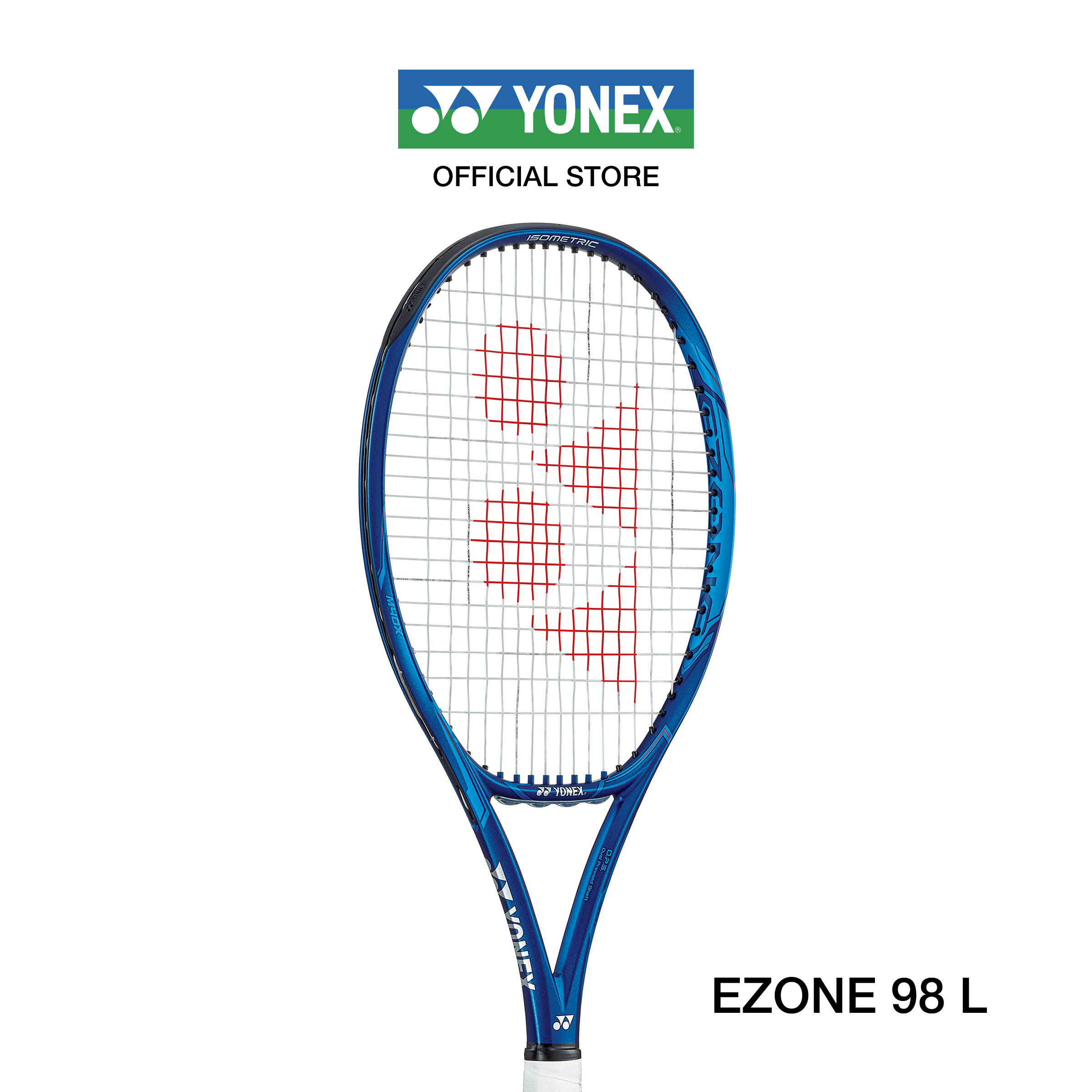 YONEX ไม้เทนนิส รุ่น EZONE 98L (2020) น้ำหนัก 285 กรัม กริป G2  ไม้เทนนิสสายพลัง ช่วยในการควบคุมพลังและให้ความรู้สึกที่นุ่มนวล แถมเอ็น PTGP125