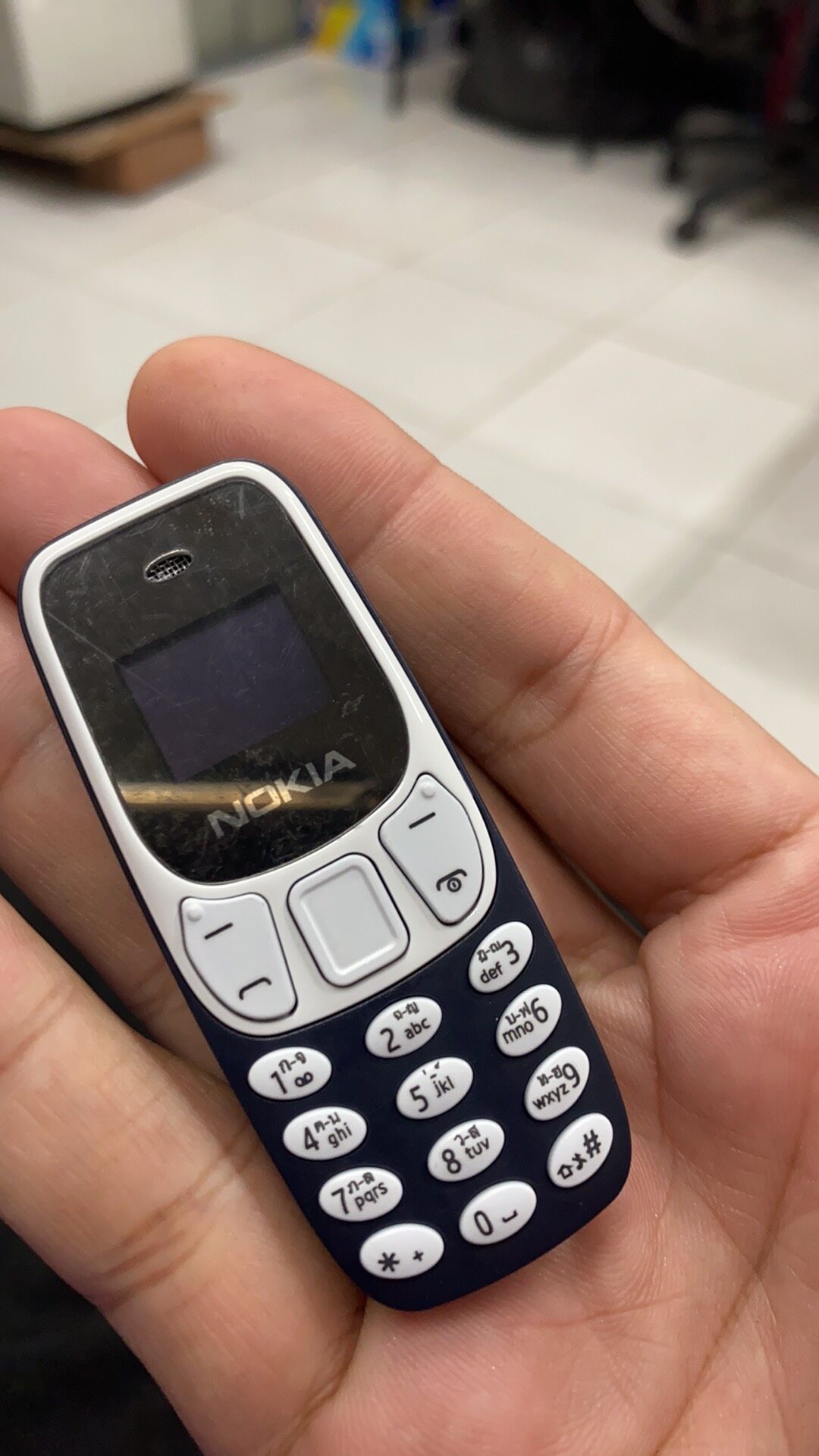 โทรศัพท์จิ๋ว โทรศัพท์เล็ก 3310 BM10 ของแท้ 2 ซิม รองรับภาษาไทย เสียงดัง AIS TRUE DTAC