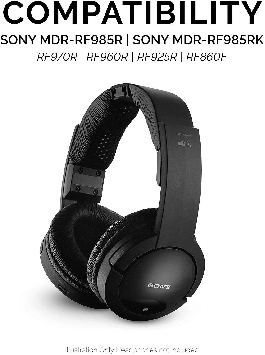 Replacement Earpads for Sony MDRRF985R RF985R 960R RF925R RF860F Soft