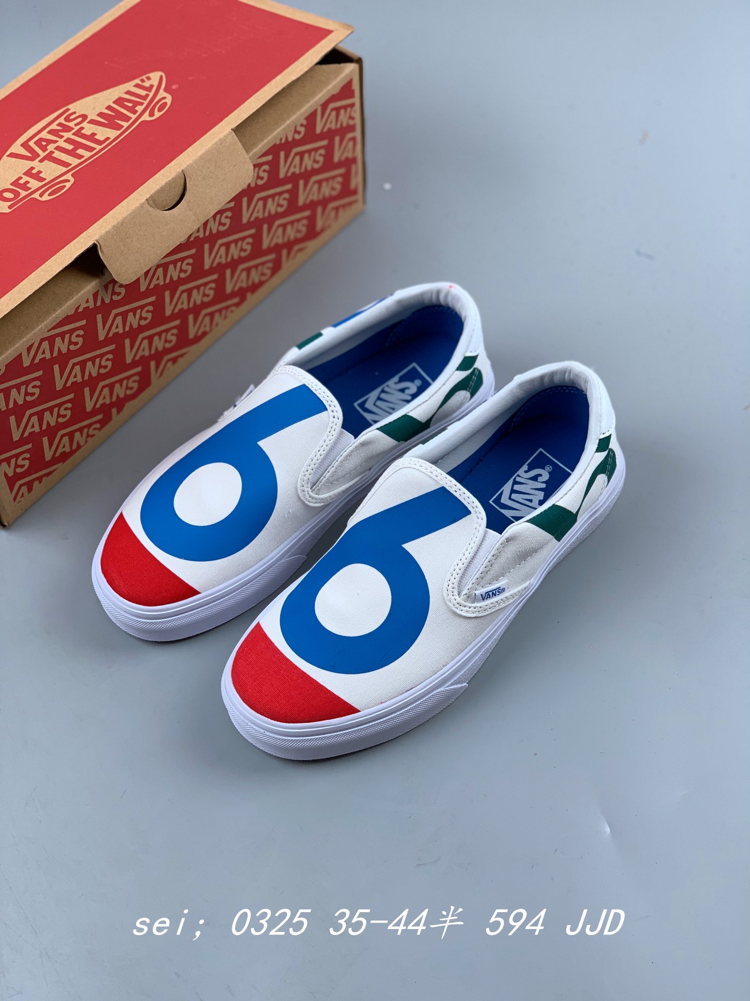 〖WARRANTY 3 YEARS〗VANS SLIP ON รองเท้าผู้ชาย รองเท้าผู้หญิง รองเท้า