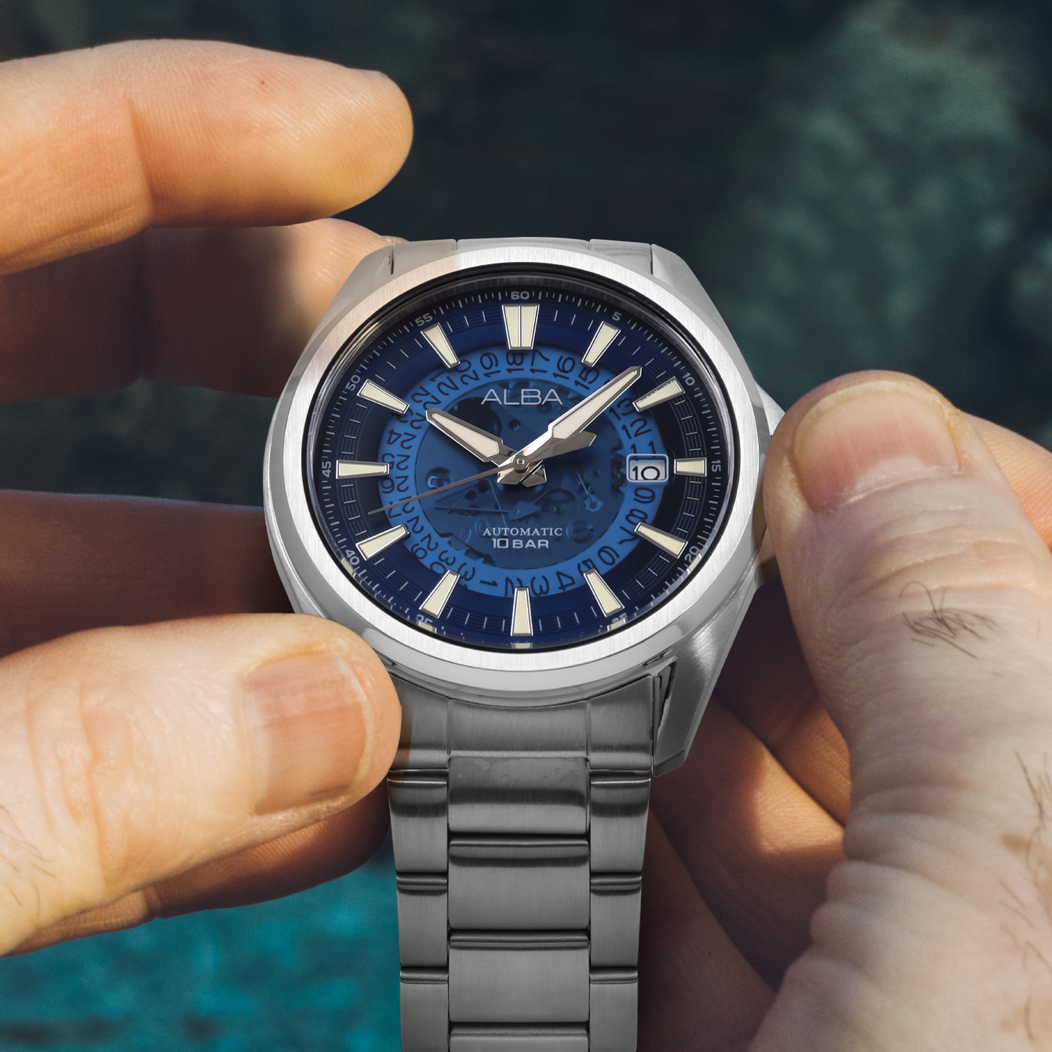 Alba Skeleton ALBA นาฬิกาข้อมือ Sportive Automatic รุ่น AU4029X - ALBA - ThaiPick