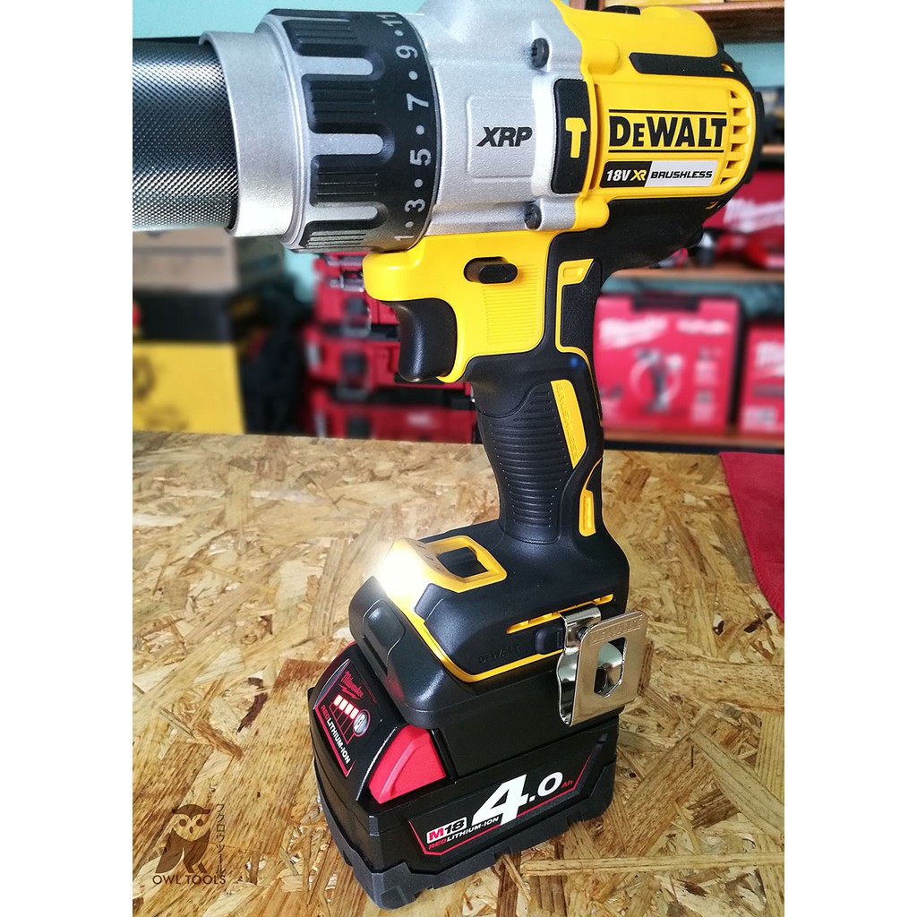 ส่งฟรี [ราคาถูก]Milwaukee to DeWalt Battery Adapter ตัวแปลงแบตเตอรี่