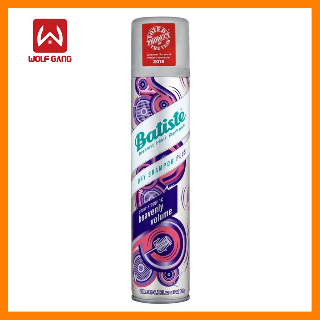 ใหม่! Batiste บาทีส ดราย แชมพู พลัส เฮฟเวินลี่ โวลุ่ม 200 มล. - wolfgang store